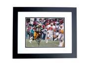 Sterling Sharpe Autographed Green Bay Packers 8X10 Photo Black Custom Frame