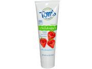 Toms Of Maine 0127191 Childrens Natural Fluoride Toothpaste Silly Strawberry 4.2 oz