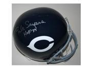 Victory Collectibles VIC 000071 30304 Gale Sayers Autographed Throwback 1962 73 Chicago Replica Helmet