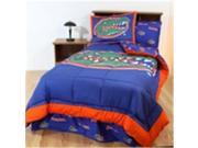 Comfy Feet FLOBBQU Florida Bed in a Bag Queen With Team Colored Sheets