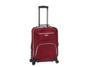 FOX LUGGAGE F2281 RED PASADENA 19 in. EXPANDABLE SPINNER CARRY ON RED