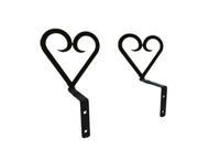 Village Wrought Iron CUR S 51 Heart Swags