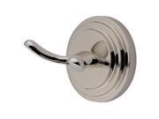 Kingston Brass Ba2717Pn Milano Robe Hook Polished Nickel Finish