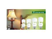 Overdrive 9W Super Mini Spiral T2 CFL 4100K Cool White Pack Of 50