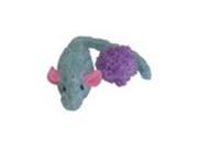 Imperial Cat 01156 Mouse and Ball Catnip Toy Duo Cat n Around Toys on Hang Card