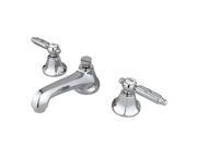 Kingston Brass KS4461GL 8 Inch 18 Inch Widespread Lavatory Faucet Polished Chrome