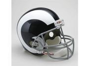 Victory Collectibles 30319 Rfr Tb Los Angeles Rams 1965 72 Full Size Replica Throwback Helmet