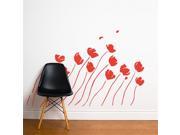 SPOT by ADzif S2501R31 Petals in the Wind Wall Decal Color Print