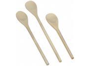 World Kitchen 1094627 3 Count Wooden Spoon Set
