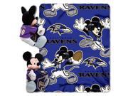 Northwest 1COB 03800 0077 RET Dis Nfl Ravens NFL Fleece Throw Pillow Set