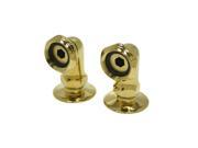 Kingston Brass Cc2Rs2 Leg Tub Filler Riser Polished Brass Finish Sold In Pairs