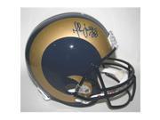 Victory Collectibles VIC 000119 30531 Marshall Faulk Autographed St. Louis Replica Helmet