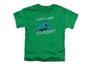 Trevco Dc Classy Short Sleeve Toddler Tee Kelly Green Large 4T