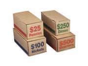 PM Company PMC61005 Coin Box Nickels 100 50 CT Blue