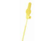 MMF 240054012 All Purpose Plastic Seal Numbered 8 Inch Yellow