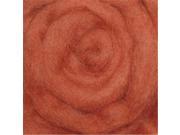 Wool Roving 12 .22 Ounce Copper
