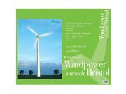 Strathmore ST642 19 19 in. x 24 in. Smooth Surface Windpower Tape Bound Bristol Pad 15 Sheets