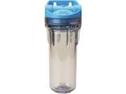 Pentair Water 131080 Omnifilter Water Filter Housing 10 In. Clear