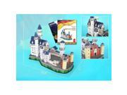Daron CFMC062H Neuschwanstein Castle 3D Puzzle With Book