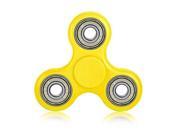Worryfree Gadgets FIDGET-YLW Fidget Spinner Stress Reducer Focus Toy For Kids & Adults