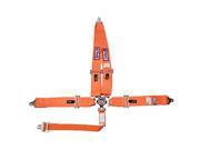 RJS Racing Equipment 1080505 7 Point Classic Series Camlock Harness, Orange RJS Racing Equipment 1080505 7 Point Classic Series Camlock Harness, Orange