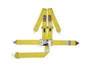 RJS Racing Equipment 1152106 Classic Series SFI 16.1 Latch & Link 5-Point Harness, Yellow RJS Racing Equipment 1152106 Classic Series SFI 16.1 Latch & Link 5-Point Harness, Yellow