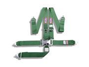 RJS Racing Equipment 1128809 5 Point Classic Series Latch & Link Harness, Green RJS Racing Equipment 1128809 5 Point Classic Series Latch & Link Harness, Green