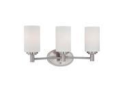 Thomas Lighting 190024217 3x100W Pittman Wall Lamp, Brushed Nickel Thomas Lighting 190024217 3x100W Pittman Wall Lamp, Brushed Nickel
