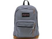 Jansport JS00TYP70HA Right Pack Laptop Backpack - Pewter Blue, 15 in.