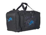 Northwest C11NFL-C6800-2082-RTL 13 x 20 in. NFL - Detroit Lions Roadblock Duffle Bag, Black Northwest C11NFL-C6800-2082-RTL 13 x 20 in. NFL - Detroit Lions Roadblock Duffle Bag, Black