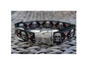 Diva Dog UBS23 Billy Bones Dog Collar - Extra Large Sized Diva Dog UBS23 Billy Bones Dog Collar - Extra Large Sized