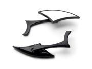 Krator MT346B Diamond Twist Universal Custom Motorcycle Mirrors for Harley Davidsons Suzuki Honda Kawasaki Cruisers- Black Krator MT346B Diamond Twist Universal Custom Motorcycle Mirrors for Harley Davidsons Suzuki Honda Kawasaki Cruisers- Black