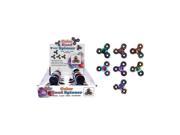 Diamond Visions 9605478 Color Fidget Spinner, Plastic & Rubber - Pack of 24