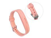 Tuff Luv G1-110 TPU Silicone Adjustable Strap & Wristband for Fitbit Flex 2 - Pink