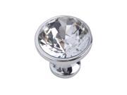 Utopia Alley HW330PLCH021 1.25 in. Gleam Polished Chrome & Crystal Cabinet Knob Utopia Alley HW330PLCH021 1.25 in. Gleam Polished Chrome & Crystal Cabinet Knob