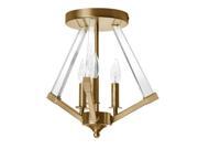 Radionic Hi Tech FM_ALT-153SF-VB_RHT 15 in. Altlass 3 Light Vintage Bronze Flush Mount Radionic Hi Tech FM_ALT-153SF-VB_RHT 15 in. Altlass 3 Light Vintage Bronze Flush Mount