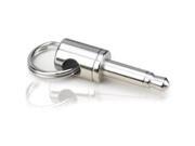 Xavier Professional Cable S-CR-12CS Dongle Dangler Headphone Adapter Keychain for iPhone, Silver Xavier Professional Cable S-CR-12CS Dongle Dangler Headphone Adapter Keychain for iPhone, Silver