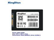 KingDian Hard drive 240GB SATA3.0 2.5 TLC Solid State Drive SSD