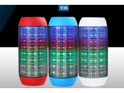 Y35 Wireless Mini Bluetooth Speaker With Led Color Changing Lights Portable Hand Free Call Hi fi Surround Stereo Subwoofer System For Smartphones Pads Laptops