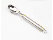 Stainless steel Ice Cream Scoop Solid Stainless Steel with Nonslip Rubber Grip Ice Cream Spade