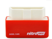 Plug and Drive Obd2 Chip Tuning Box Performance Nitroobd2 Chip Tuning Box Nitro Obd2 for Diesel Cars red