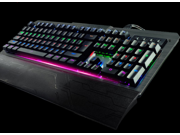 K26 Blacklit Mechanical Gaming Keyboard with Blue Switches 104 Keys Wired USB Keyboard with 8 Color LED Anti ghosting Keys