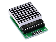 MAX7219 dot matrix module control module microcontroller module display module sent to the DuPont line 5