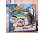 Cat Toilet Seat Pad Training System Tray As Seen On TV As Seen on Shark Tank Cat Toilet Training Kit