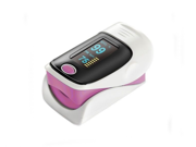 Fingertip Pulse Oximeter Blood Oxygen Saturation Monitor SPO2 OLED Pulse Heart Rate Monitor Oximeter Pink
