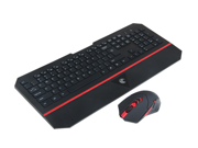E 780 E Element Night Elf Led Backlit Wirelesss Mechanical Gaming Keyboard and mouse Set for PC Gameand Office
