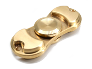 Fidget Spinner EDC Toy Premium Brass Metal CNC Made. Helps Relieve Stress Boredom and Increases Focus for ADHD ADD Autism Handheld and Table Top Design