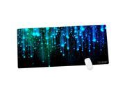 Cennbie Large Mouse Pad Blue Line Sparkles Large MousePad Computer Desk Stationery Accessories Mouse Mat Mice Pad 35 W x 15 H x 0.07 TH