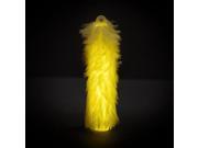 25 6 Fuzzy Glowstick Thick Glow Light Sticks Yellow