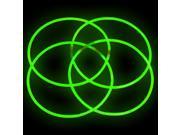 50 22 GREEN Glowing Necklaces Glow Stick Party Treats